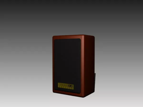 Mini Digital Sound Box Speaker 3d model Mini Digital Sound Box Speaker 3d model