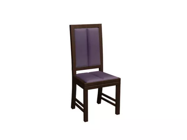 Minimalism Style Side Chair 3d model Minimalism Style Side Chair 3d model