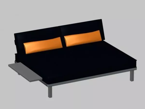 Minimalist Daybed 3d model Minimalist Daybed 3d model