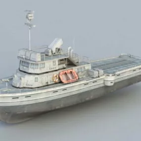 Missile Boat 3d model