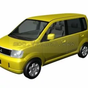 Mitsubishi Ek Wagon Car 3d model