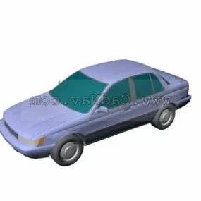 Mitsubishi Mirage Car 3d model