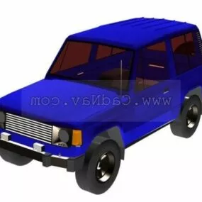Mitsubishi Pajero 1988 3d model