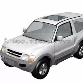 Mitsubishi Pajero Car 3d model