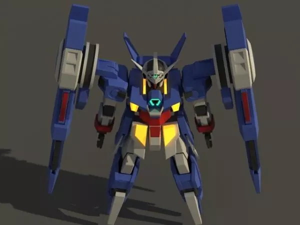 Mobile Suit Gundam Character 3d model Mobile Suit Gundam Character 3d model