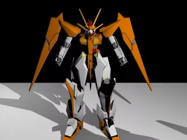 Mobile Suits Gundam Character 3d model Mobile Suits Gundam Character 3d model