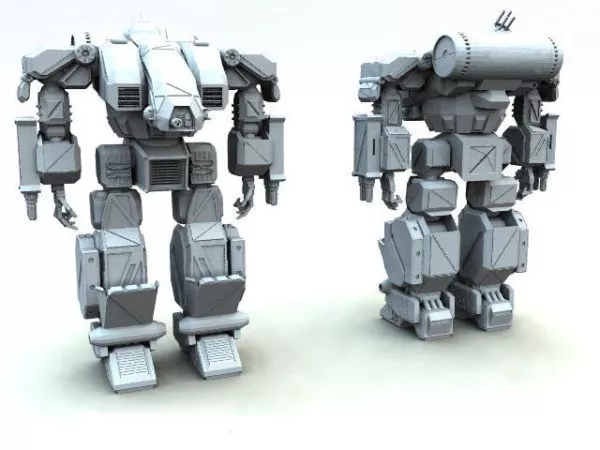 Mobile Suits Battle Robot Character 3d model Mobile Suits Battle Robot Character 3d model