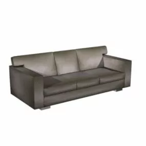 Modern 3 Seater Sofa 3d model