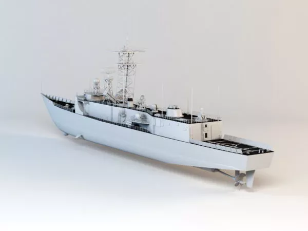 Zeppelin Battleship 3d model