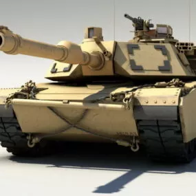 Modern Tank 3d model