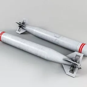Modern Torpedo 3d model