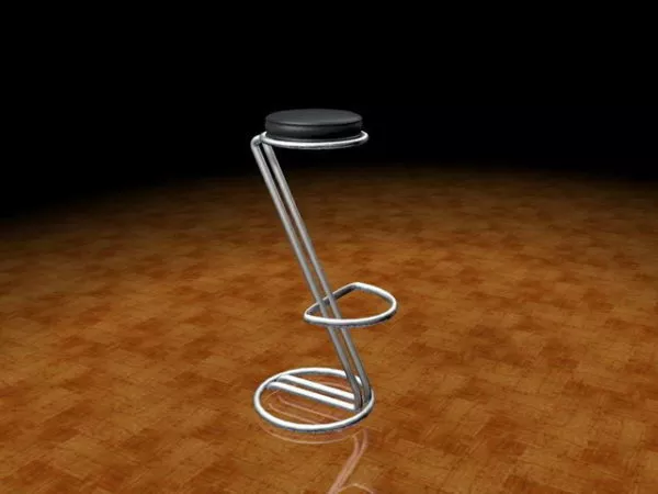 Modern Bar Stool 3d model Modern Bar Stool 3d model