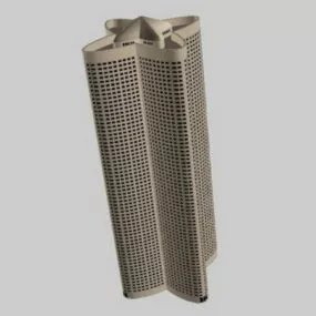 Modern Commercial Building 3d model
