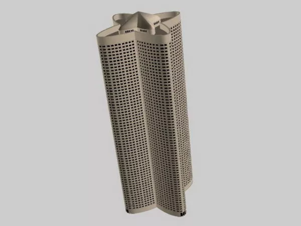 Modern Commercial Building 3d model Modern Commercial Building 3d model
