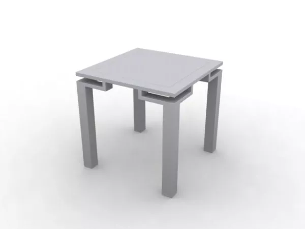 Modern Corner Table Furniture 3d model Modern Corner Table Furniture 3d model