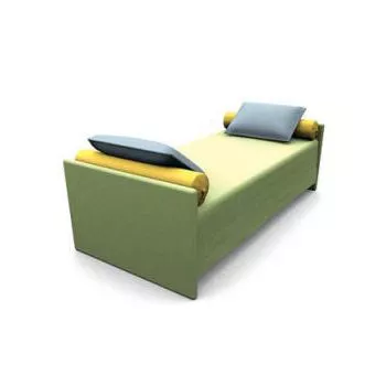 Modern Daybed 3d model Modern Daybed 3d model