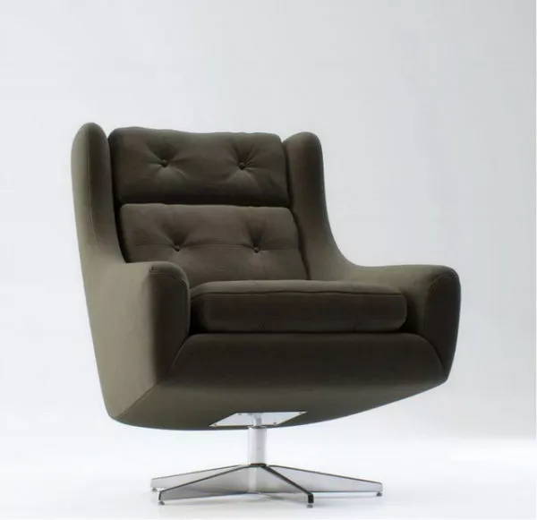 Chair Modern Fabric Reclining 3d model Chair Modern Fabric Reclining 3d model