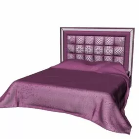 Modern Furniture Bed Furniture 3d model