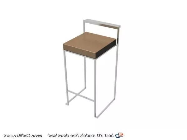 Modern Furniture Kitchen Bar Stools 3d model Modern Furniture Kitchen Bar Stools 3d model