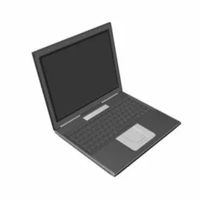 Modern Laptop Computer 3d model
