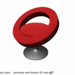 Furniture Modern Leisure Bar Chair 3d model