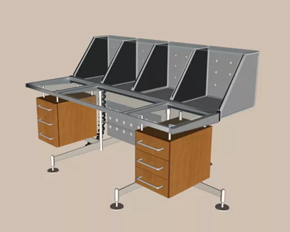 Reception Desk 3d model