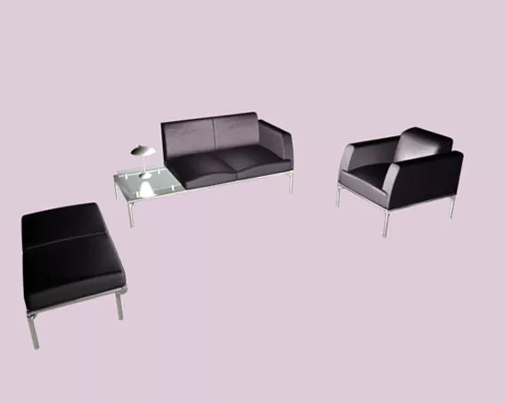 Modern Office Sofas 3d model Modern Office Sofas 3d model