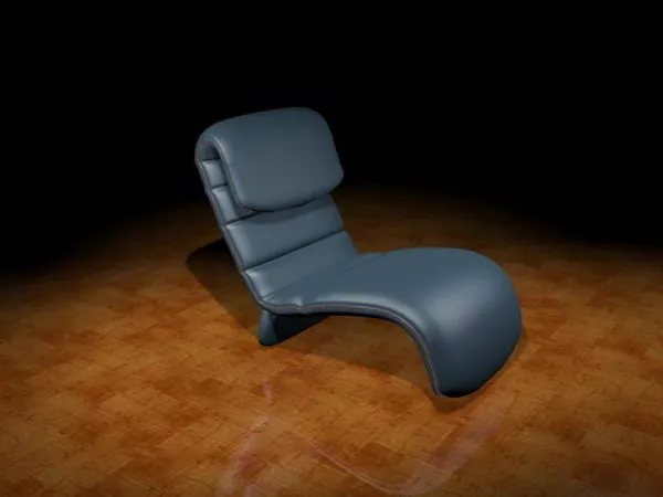 Modern Recliner Chair 3d model Modern Recliner Chair 3d model