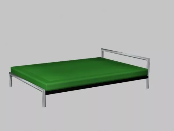 Modern Simple Bed 3d model Modern Simple Bed 3d model