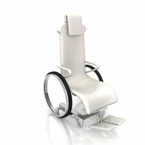 Modern Wheelchair 3d model