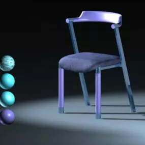 Modern Work Chair 3d model