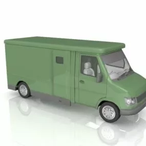 Money Truck 3d model