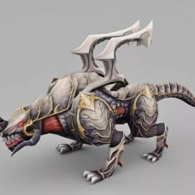 Monster Alien Rhinoceros 3d model