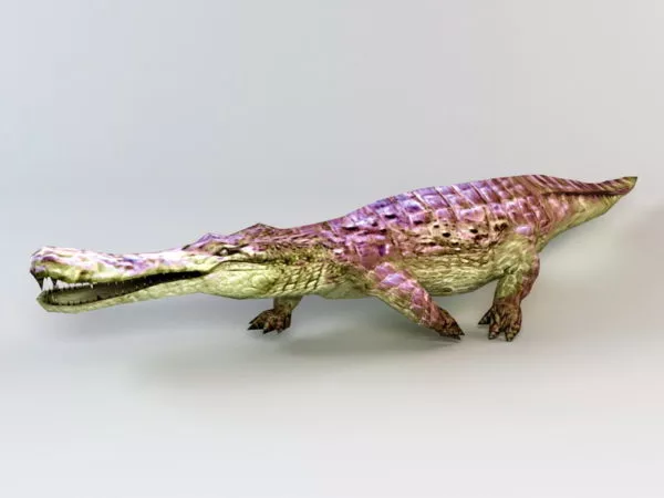 Monster Crocodile 3d model Monster Crocodile 3d model