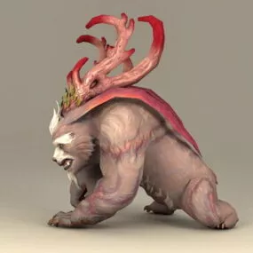 Monster Gorilla Rigged 3d model