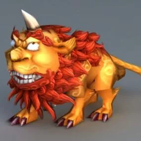 Monster Nian 3d model