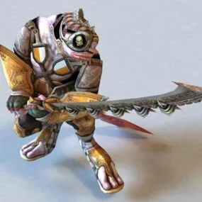 Monster Pirate 3d model