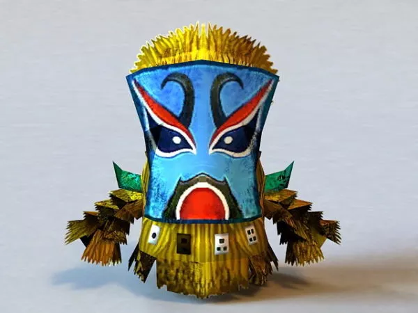 Monster Scarecrow 3d model Monster Scarecrow 3d model