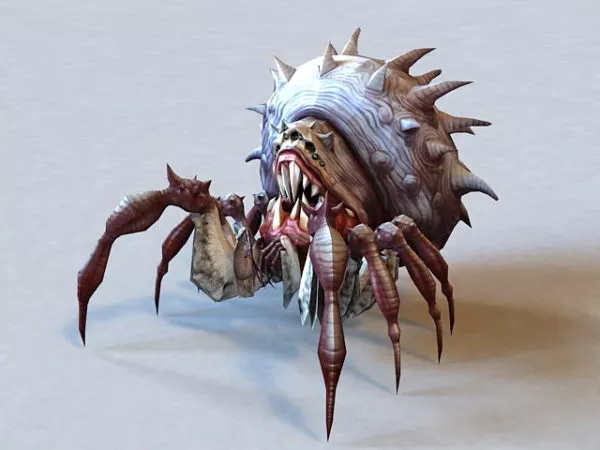 Monster Spider Queen 3d model Monster Spider Queen 3d model