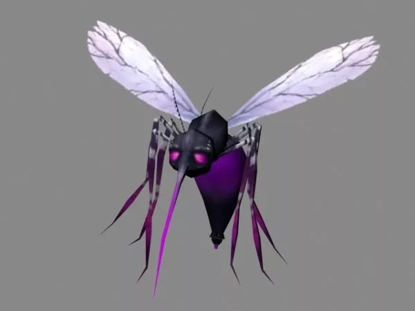 Monster Mosquito Character 3d model Monster Mosquito Character 3d model
