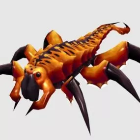 Monstrous Scorpion Character 3d model