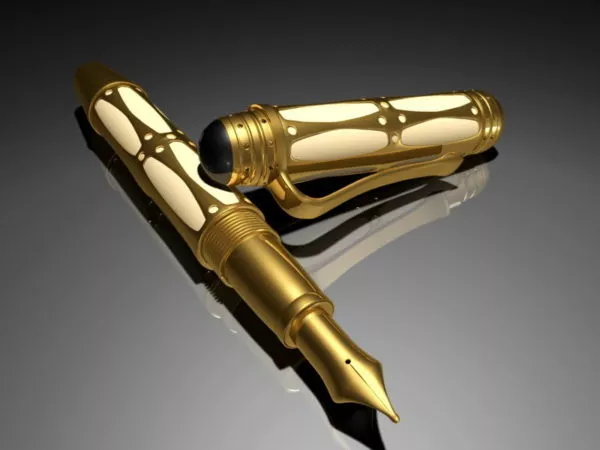 Montblanc Pen 3d model Montblanc Pen 3d model