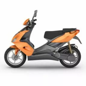 Moped Bike 3d model