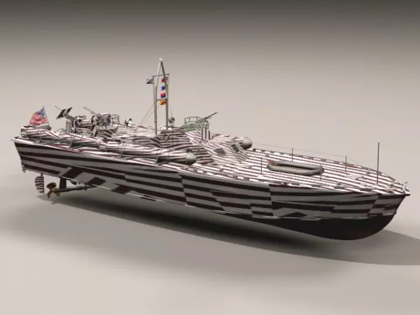 Navy Missile Cruiser 3d model