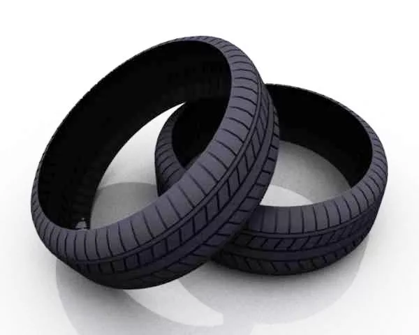 Motorcycle Tyre 3d model Motorcycle Tyre 3d model