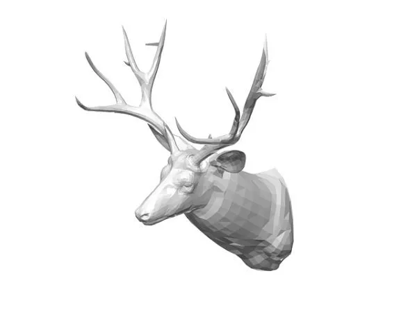 Beautiful Deer Lowpoly 3d model