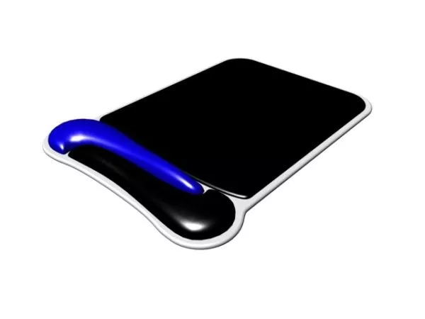 Mousepad With Padded Wrist Rest 3d model Mousepad With Padded Wrist Rest 3d model