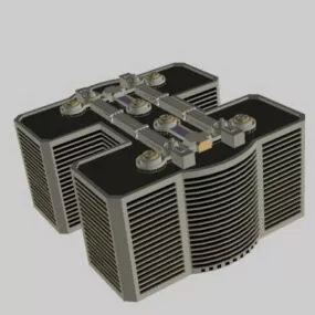 Multiple Commercial Complex 3d model