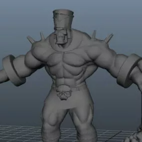 Character Mummy Pharaoh 3d model