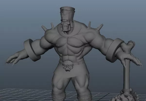 Character Mummy Pharaoh 3d model Character Mummy Pharaoh 3d model